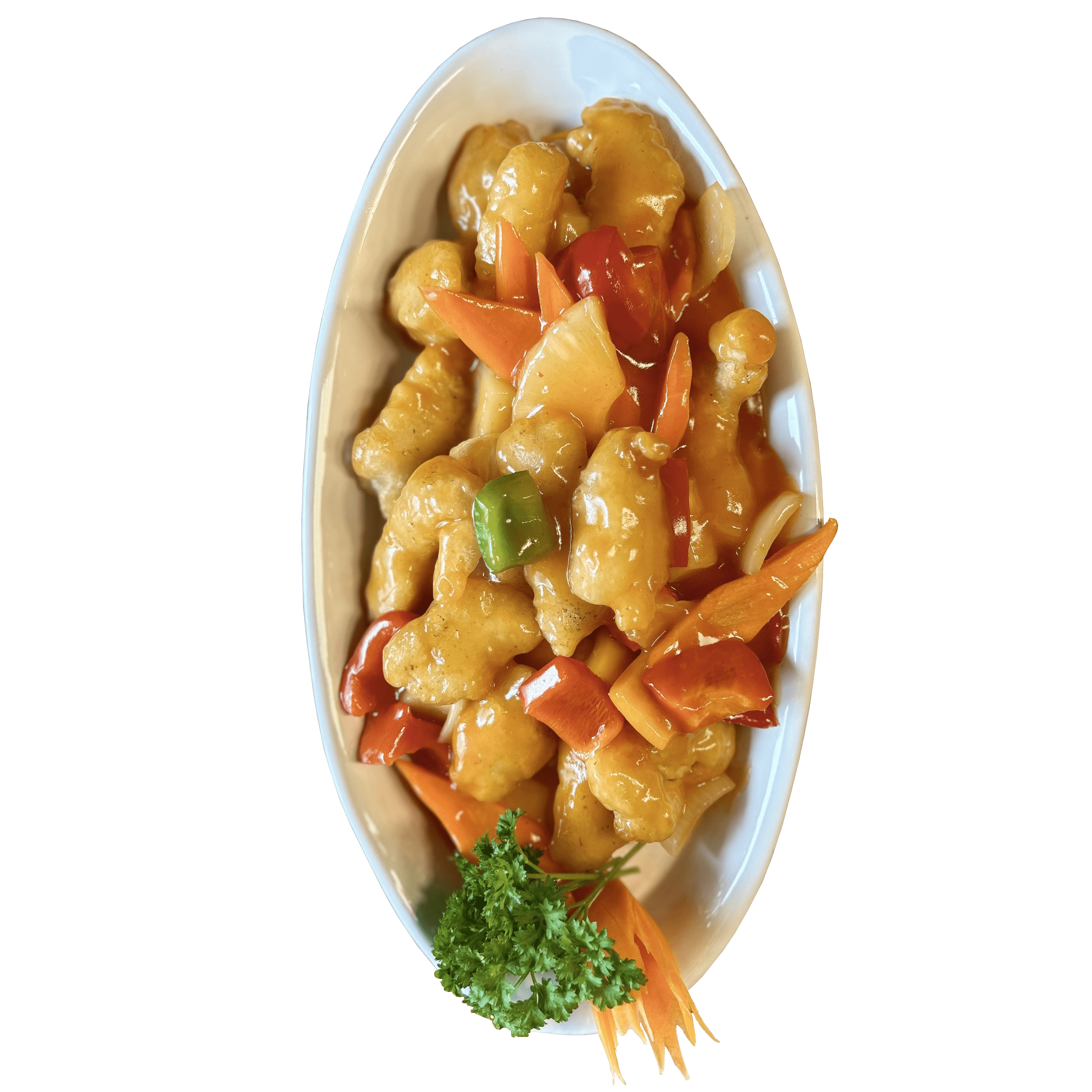 Poulet süss-sauer