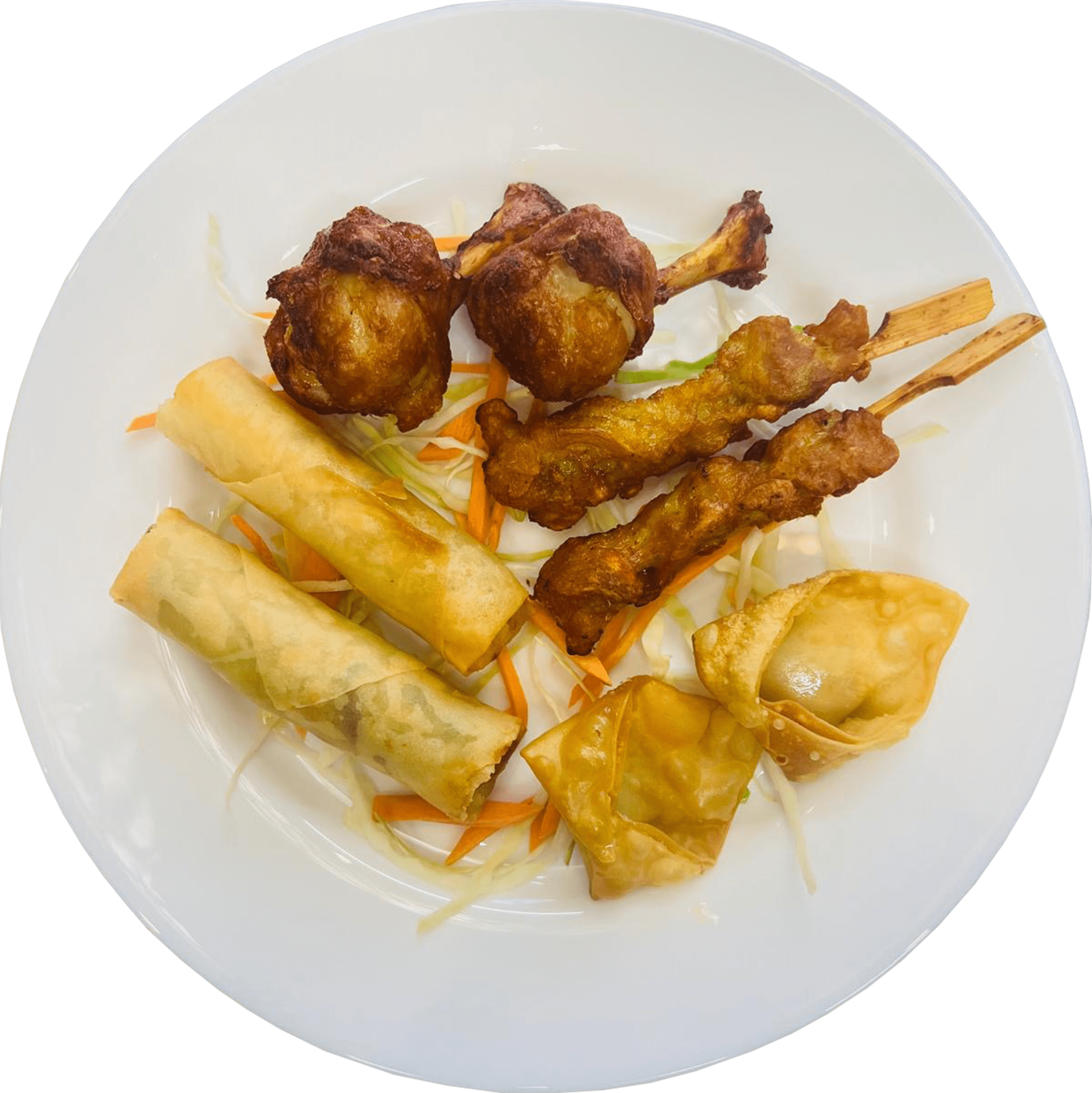 Panda Wok Gemischten Vorspeisen (je 2 Stück)