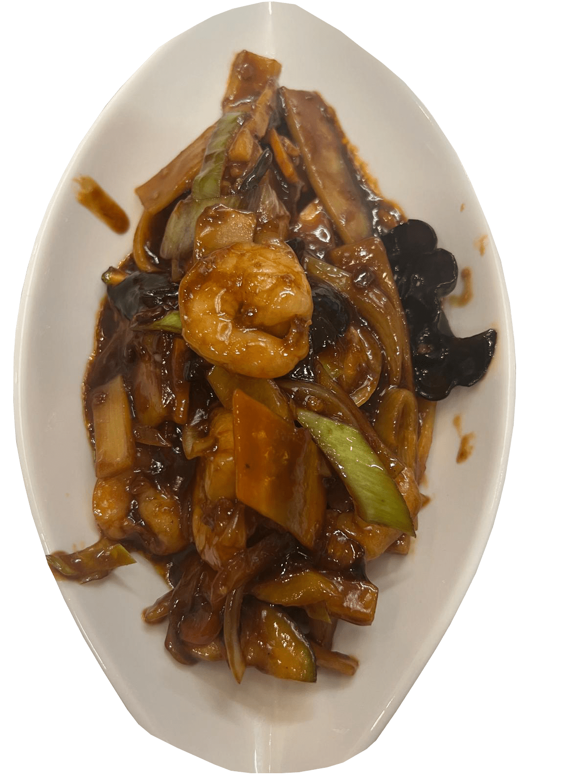 Riesencrevetten Szechuan (scharf)